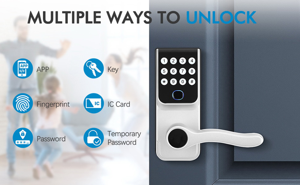 Single Latch Mechanical Button Bluetooth Lock YFBF-V4 Single Latch Mechanical Button Bluetooth Lock YFBF-V4