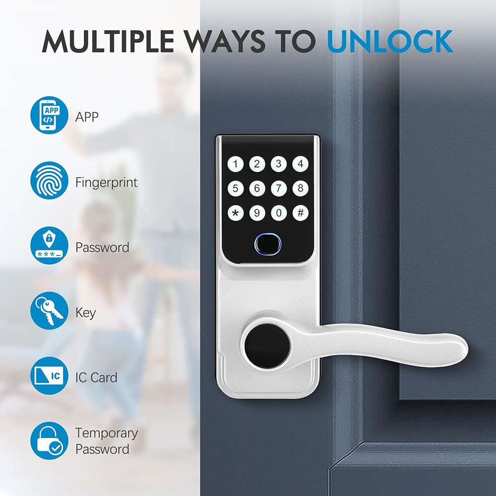 Single Latch Mechanical Button Bluetooth Lock YFBF-V4 Single Latch Mechanical Button Bluetooth Lock YFBF-V4