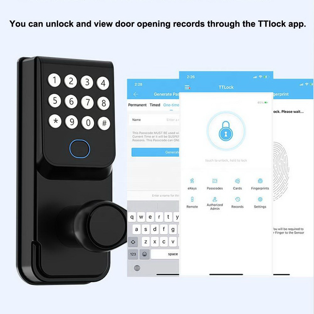 Single Latch Mechanical Button Bluetooth Lock YFBF-V4 Single Latch Mechanical Button Bluetooth Lock YFBF-V4