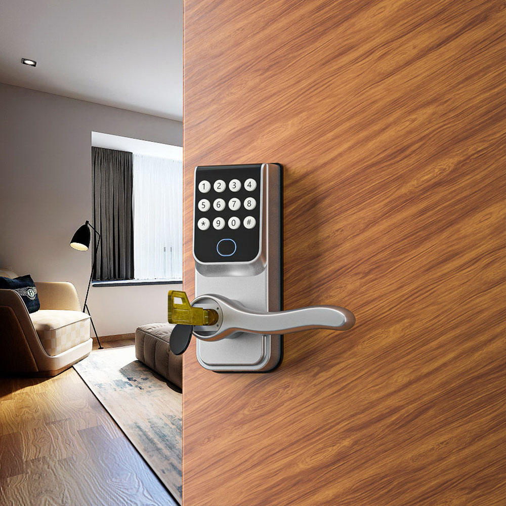 Single Latch Mechanical Button Bluetooth Lock YFBF-V4 Single Latch Mechanical Button Bluetooth Lock YFBF-V4