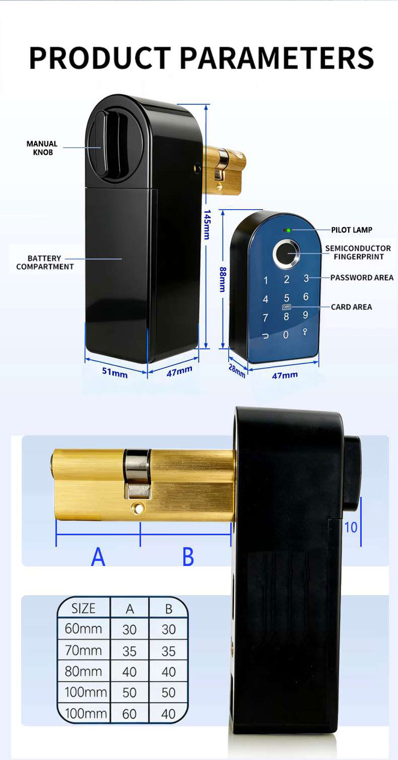 TTlock Compatiable Wireless Keypad F01