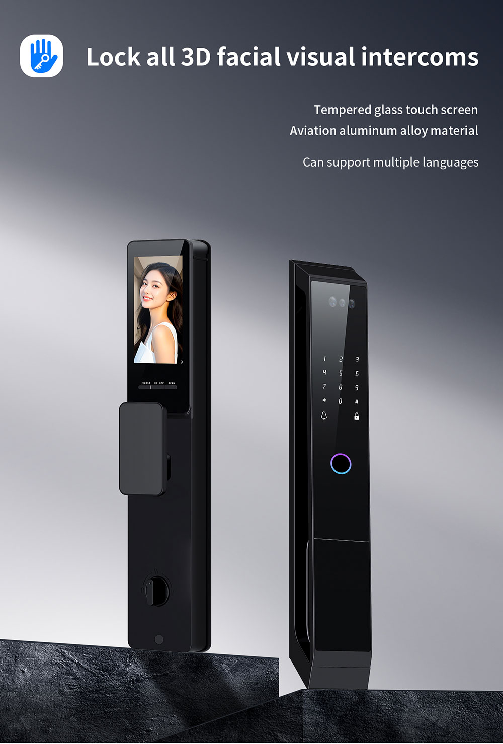 TTlock Wifi Face ID Lock YFBRW-P30