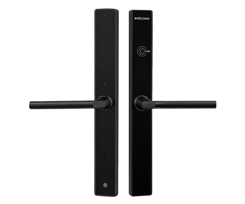 Slim Door Euro Mortise Hotel Card Door Lock YFH-B8 Slim Door Euro Mortise Hotel Card Door Lock YFH-B8