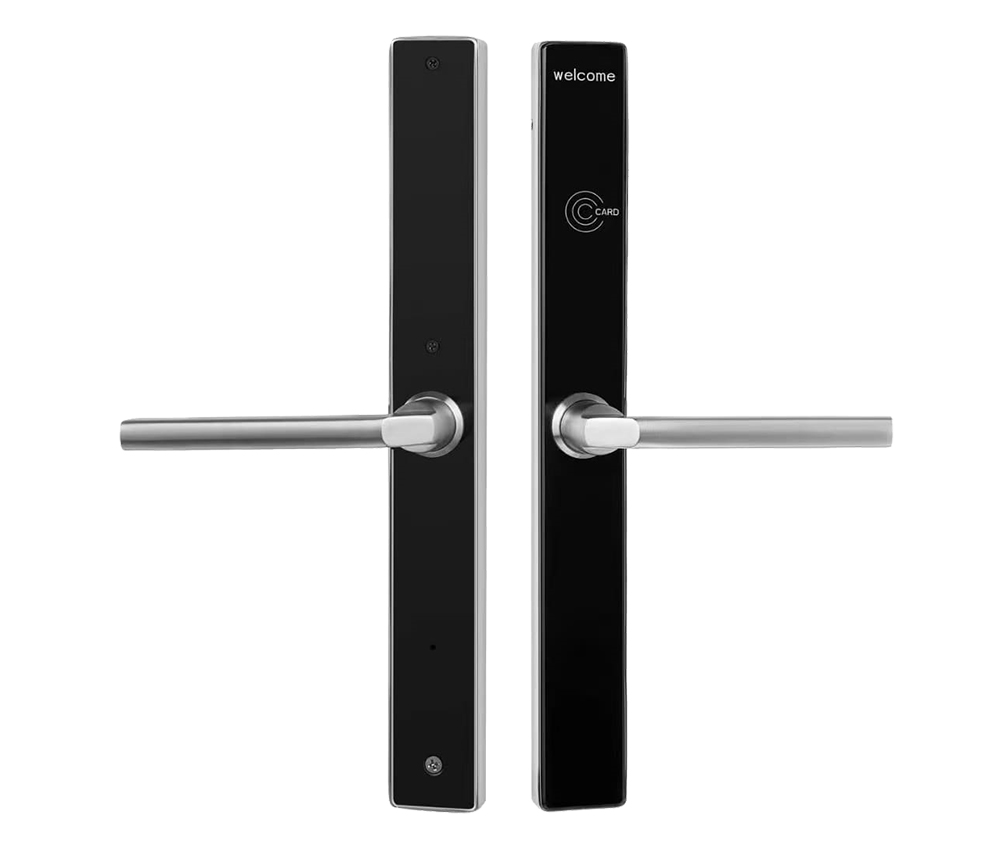 Slim Door Euro Mortise Hotel Card Door Lock YFH-B8 Slim Door Euro Mortise Hotel Card Door Lock YFH-B8
