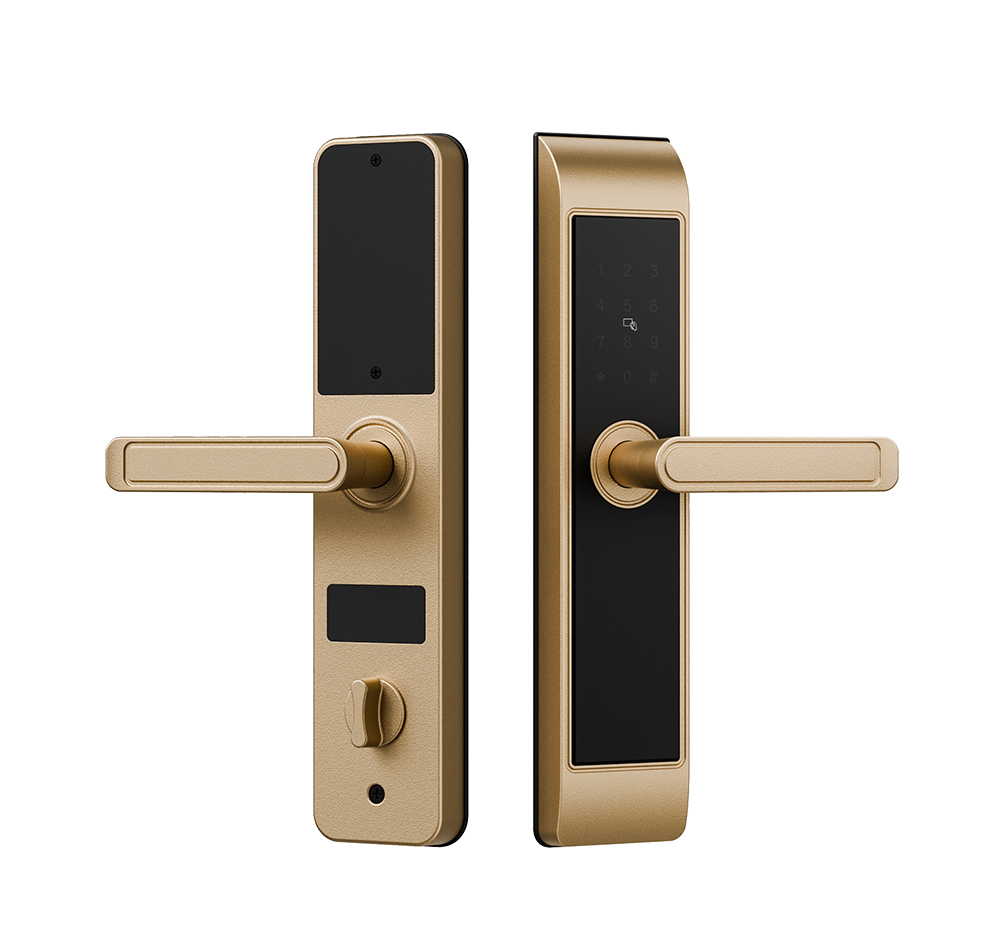 Gold Color Apartment Entrance Door Lock YFB-FS11 Gold Color Apartment Entrance Door Lock YFB-FS11