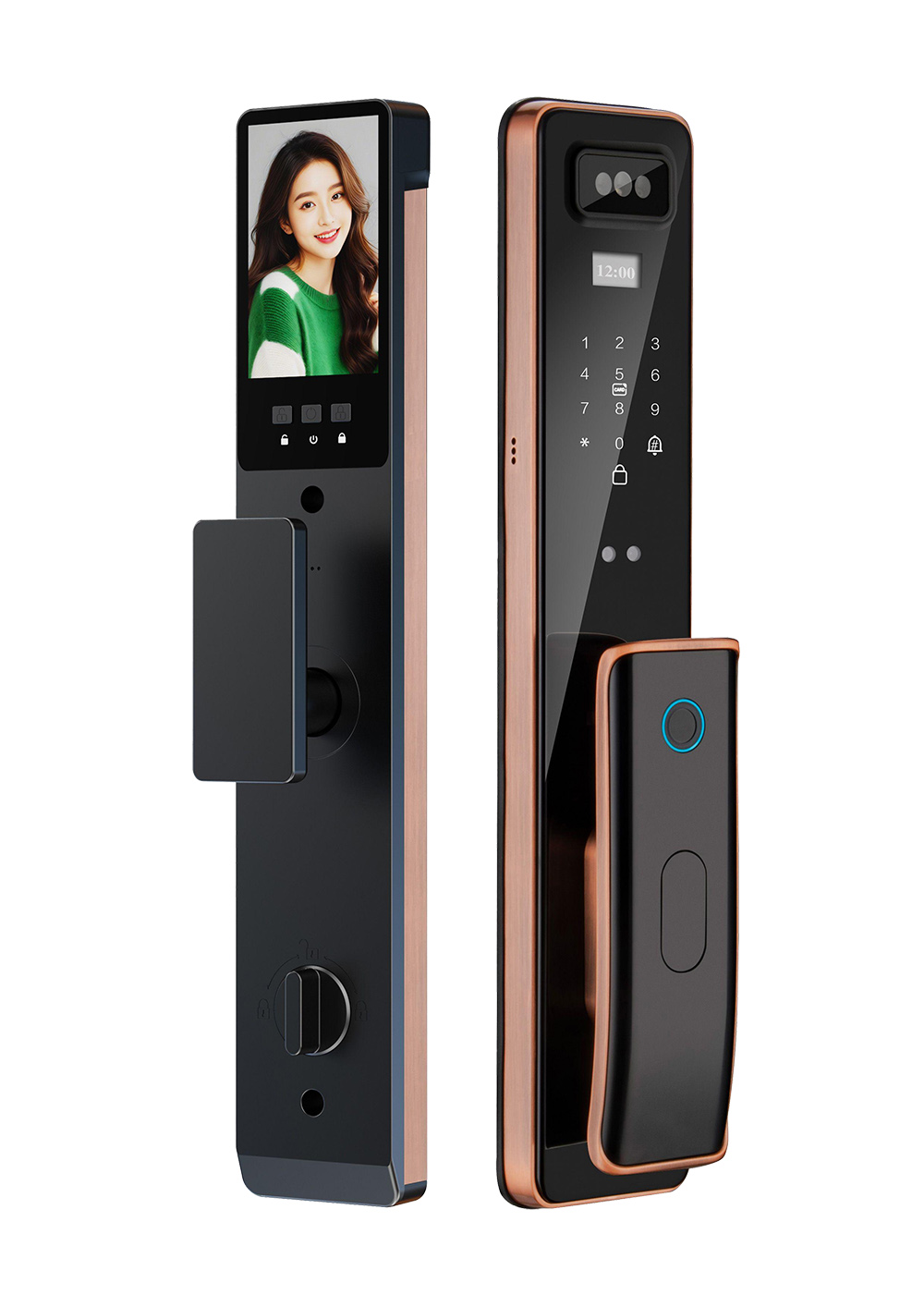 Smart Intercom Door Lock YFFR-K19
