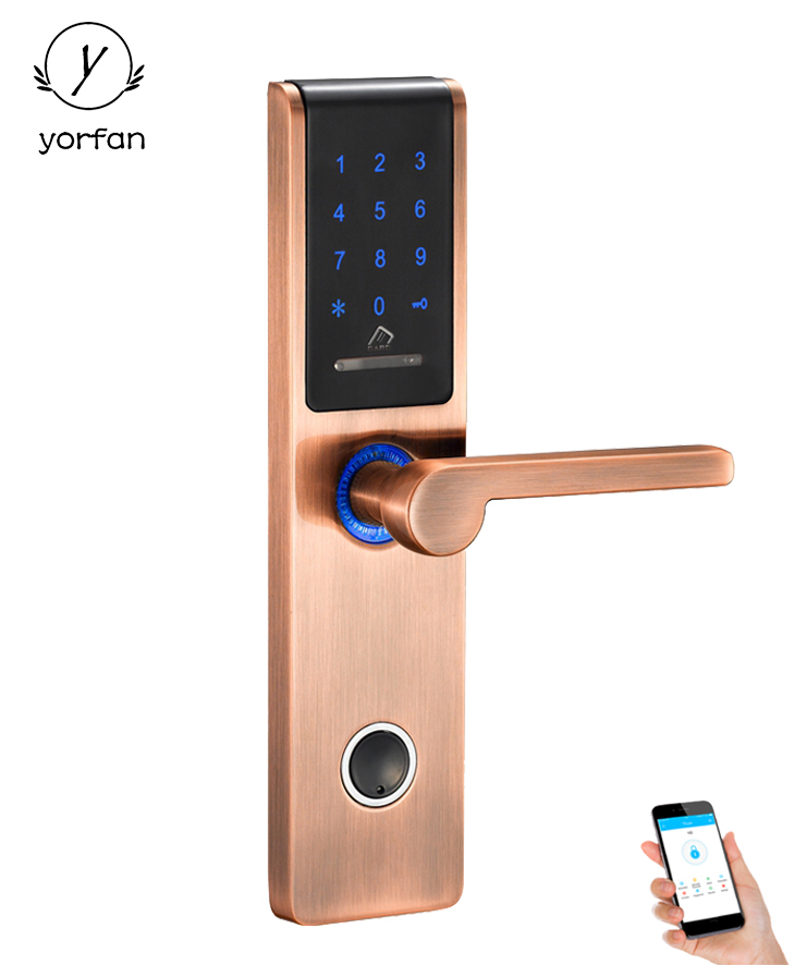 Smart Phone Control Wifi Door Lock YFB-R818