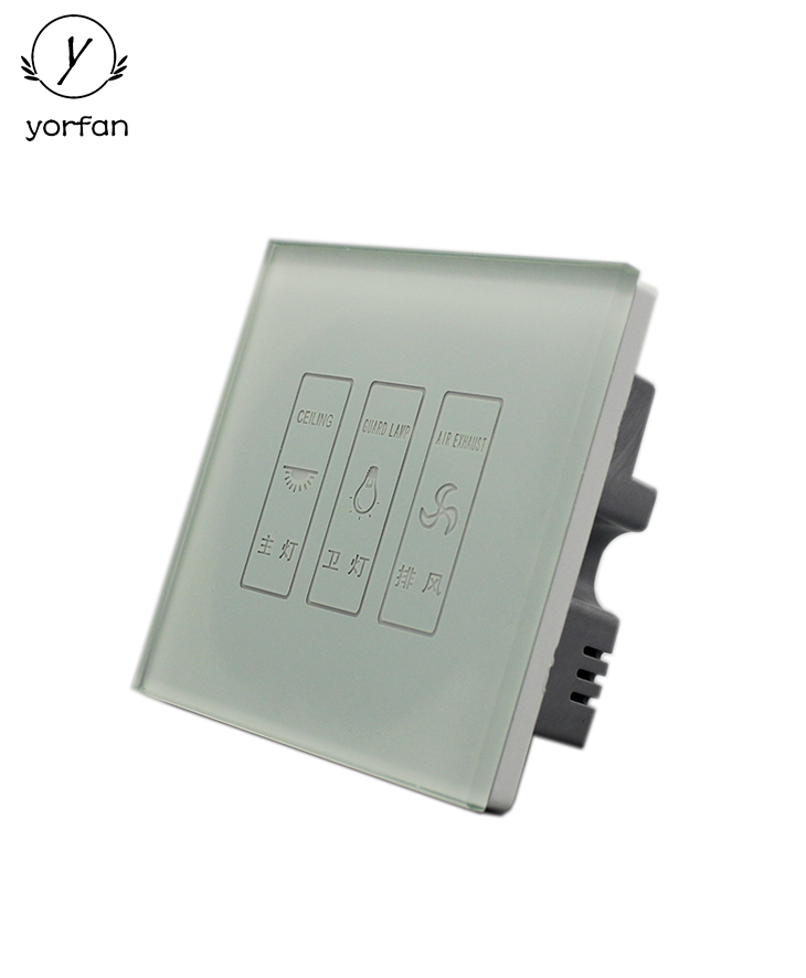 Hotel Touch Screen Light Switch T-LS-3