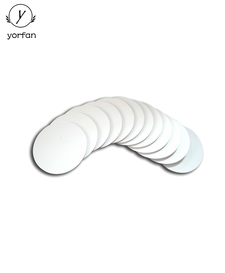 EM White Coin Type RFID Card