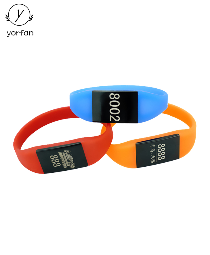 Waterproof Silicone Wristband Card