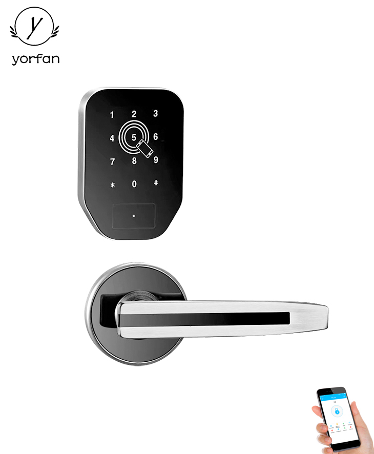 Mobile Unlock Smart Bluetooth Door Lock YFB-760