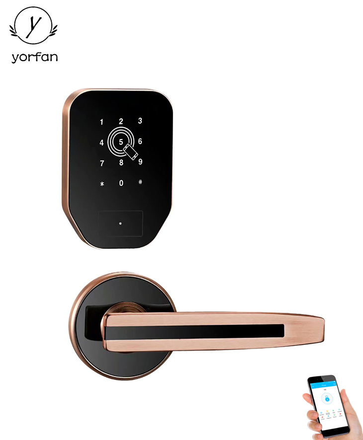 Mobile Unlock Smart Bluetooth Door Lock YFB-760