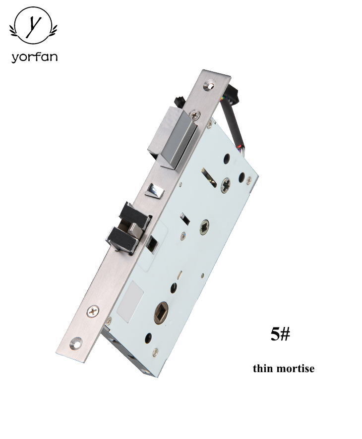 Slim Electronic Lock Mortise 5#