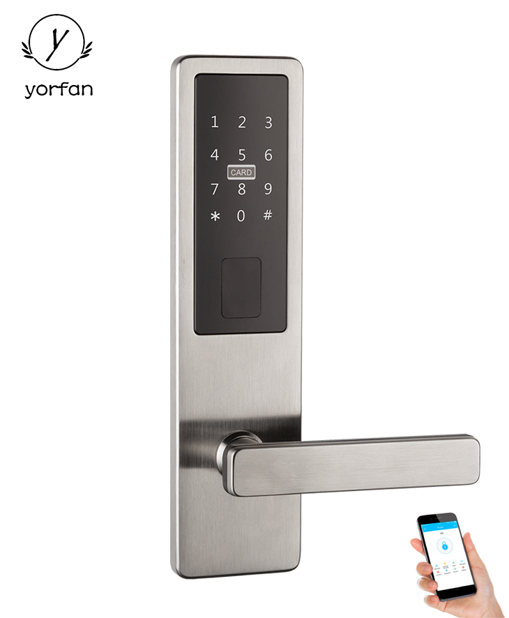 Stainless Steel Passcode Bluetooth Door Lock YFB-X100