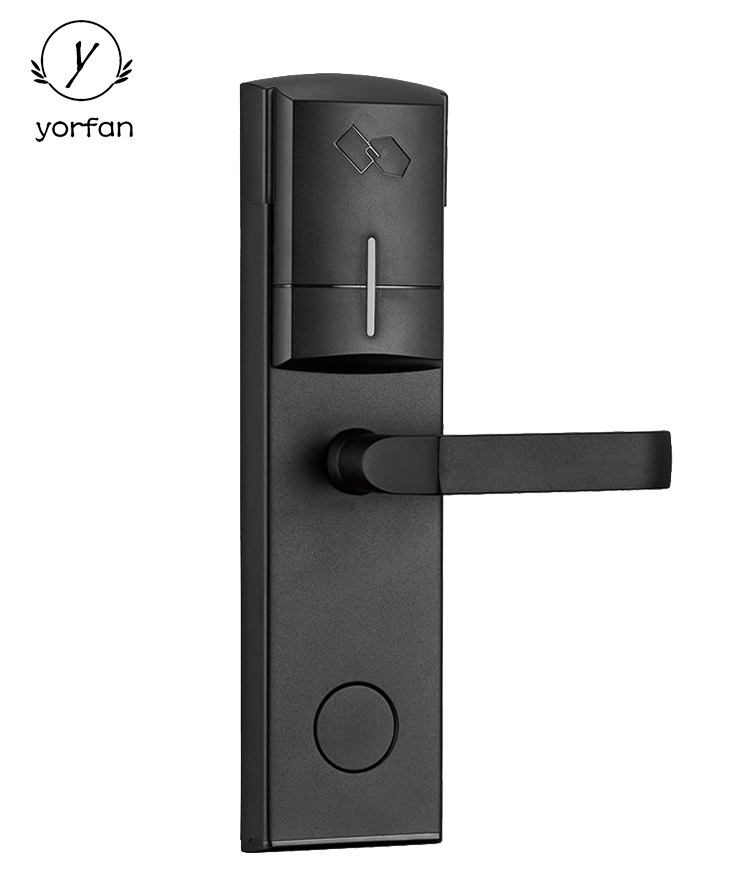 Black Color Swipe Card Hotel Room Lock YFH-103