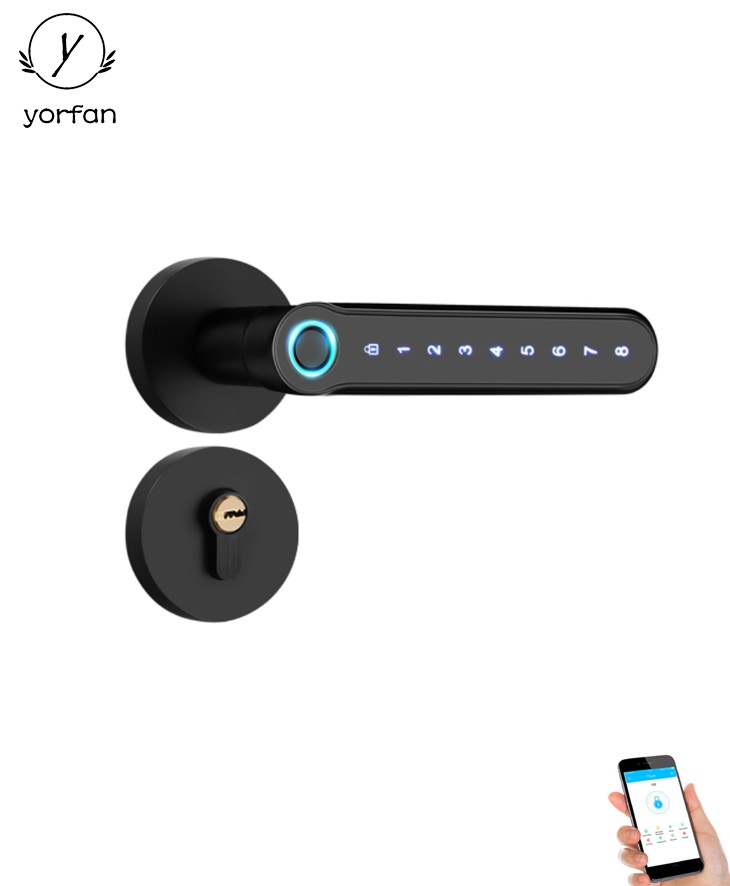 Dual Side Bluetooth Fingerprint Door Lock YFBF-T102