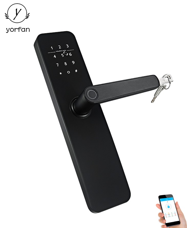 6068 Mortise Fingerprint Bluetooth Door Lock YFBF-3100