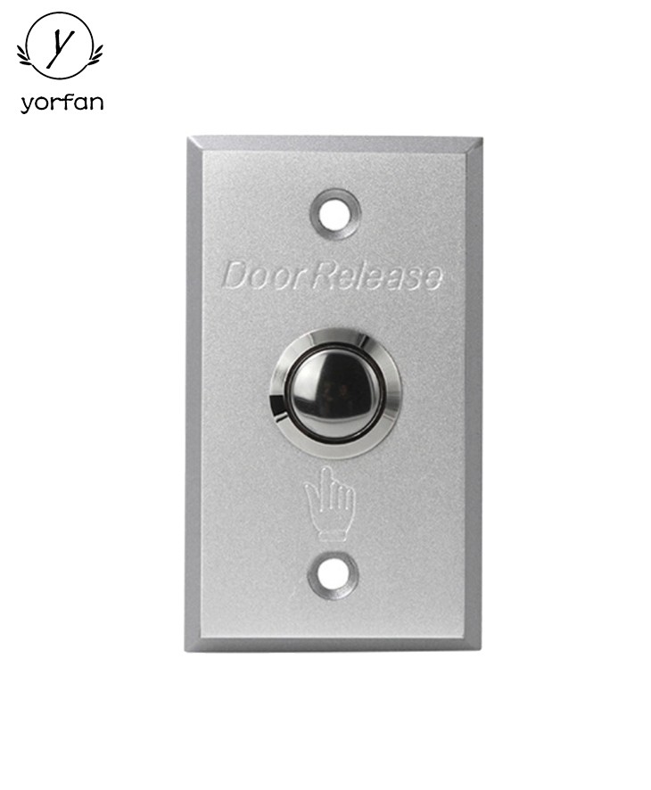 Slim Aluminum Exit Buttons YFEB-A50