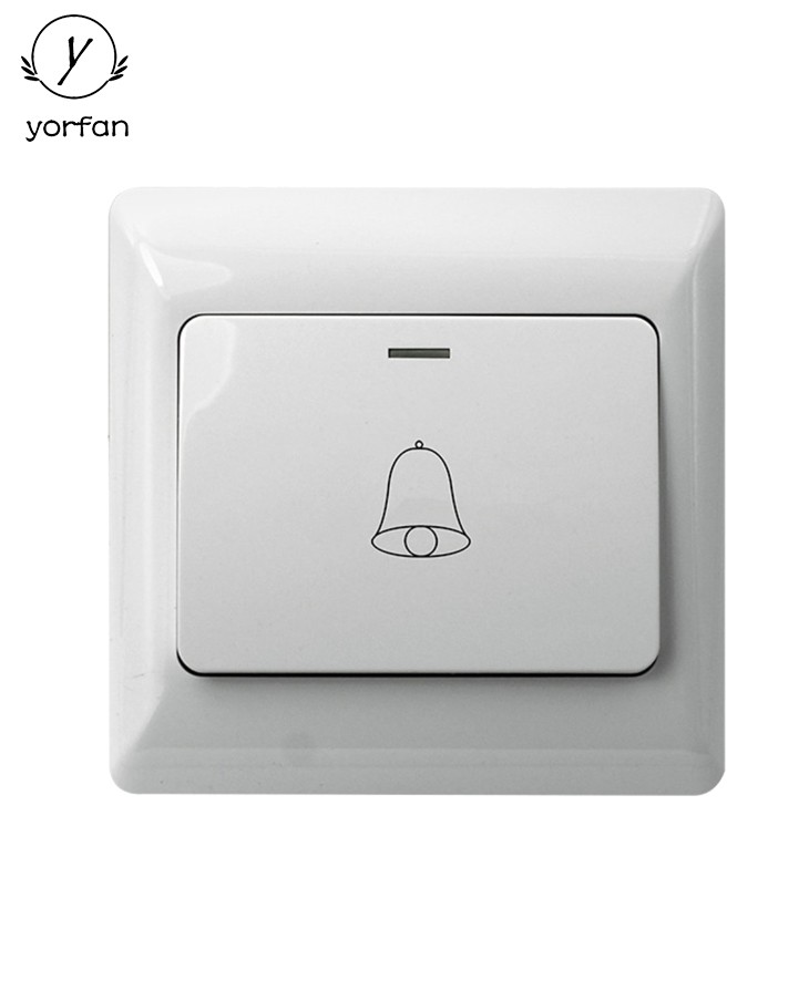 Type 86 Concealed 12V Wired Doorbell Button YFEB-A6M