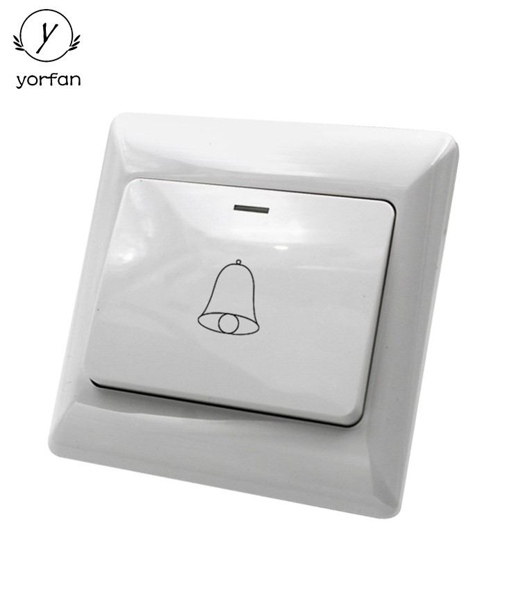 Type 86 Concealed 12V Wired Doorbell Button YFEB-A6M