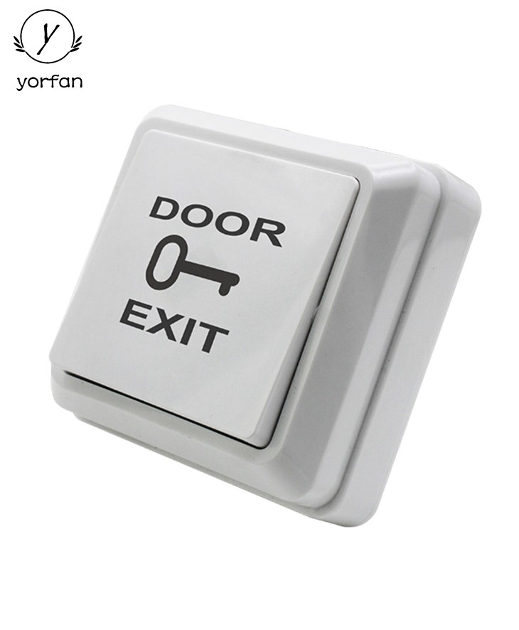 Plastic Surface Mounted Access Control Switch Exit Button YFEB-M1D