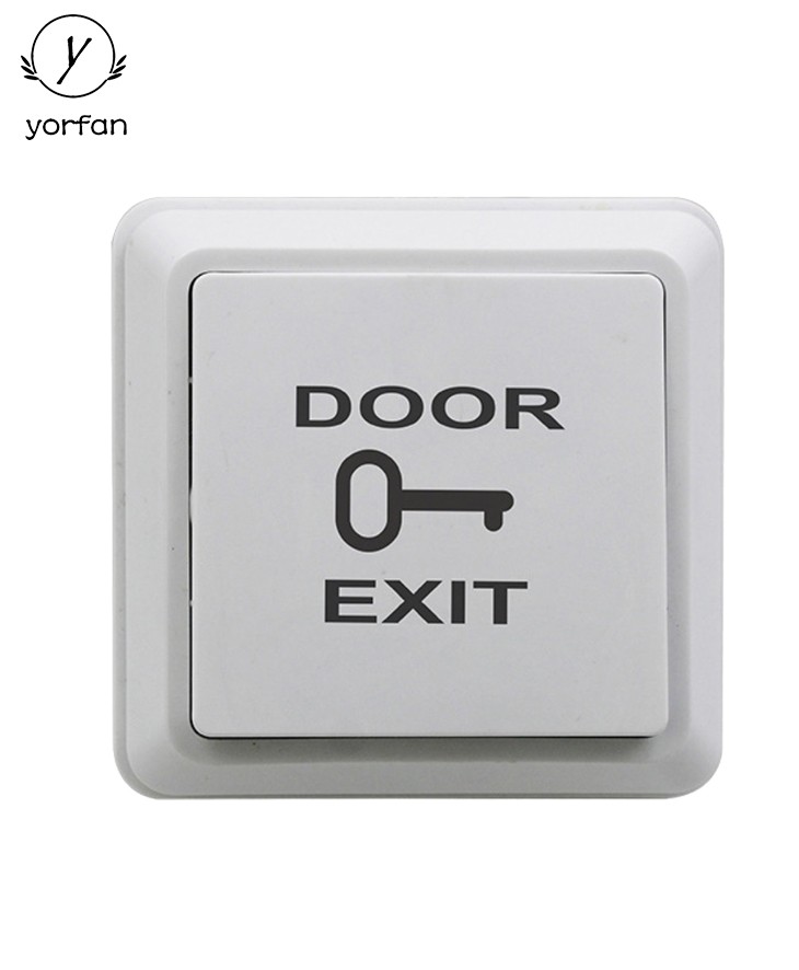 Plastic Surface Mounted Access Control Switch Exit Button YFEB-M1D