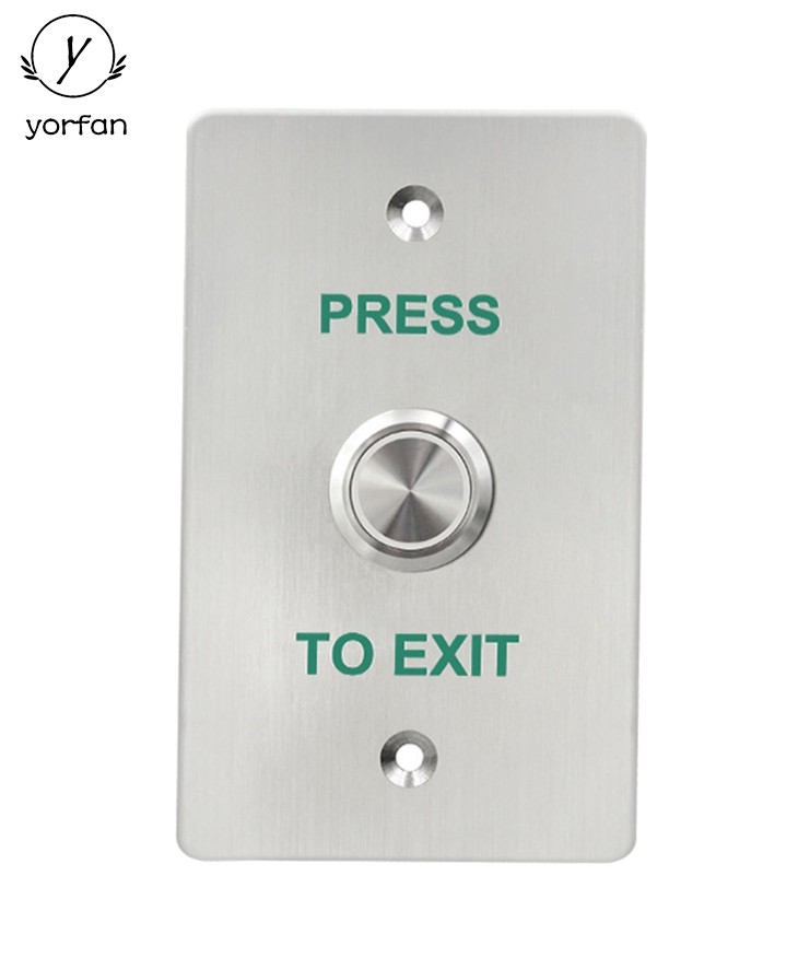 Waterproof SUS304 Push Button Exit Button YFEB-S87922D