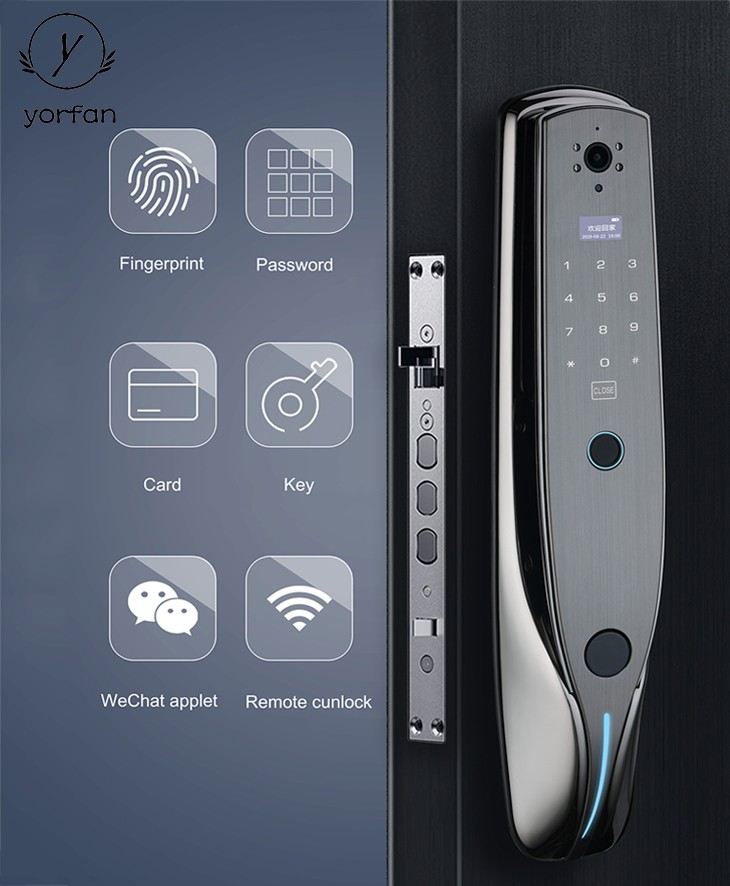 Automatic Biometric Fingerprint Smart Door Lock YFF-Z02