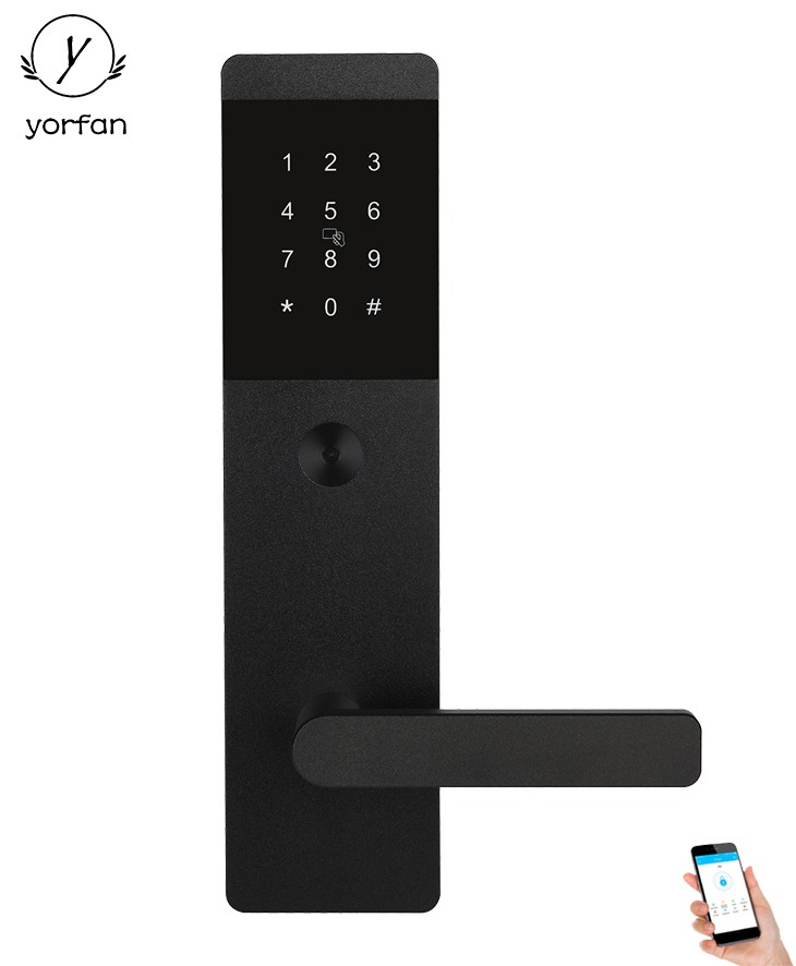 Aluminum Material Bluetooth Door Lock YFB-J03