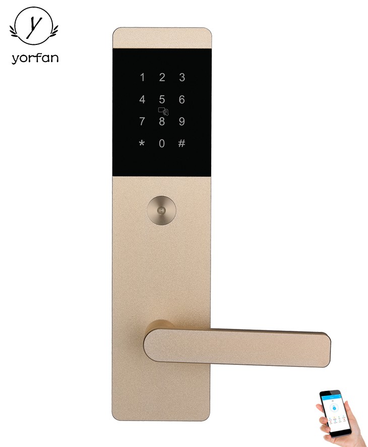 Aluminum Material Bluetooth Door Lock YFB-J03