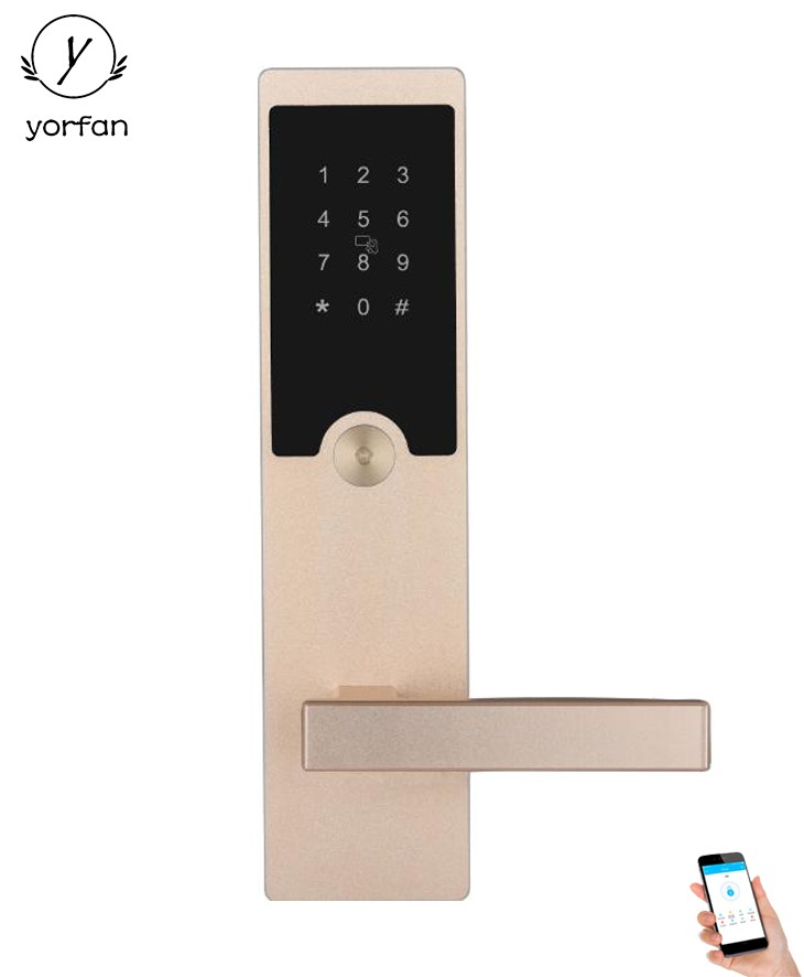 Ansi Mortise Bluetooth Door Lock YFB-J04