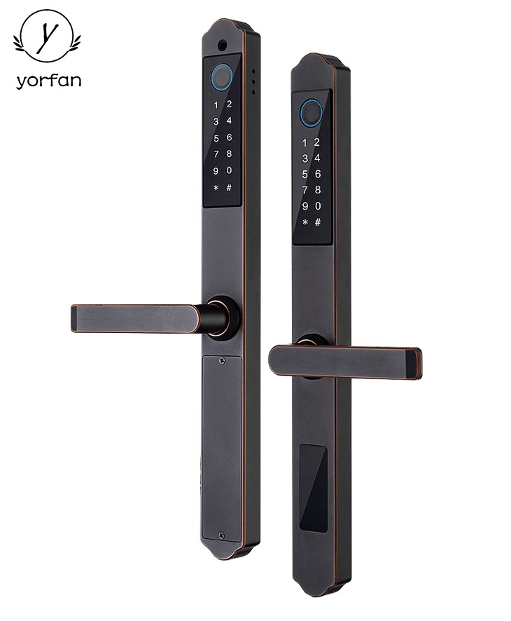 Outdoor Double Side Fingerprint Waterproof Smart Lock YFF-D2