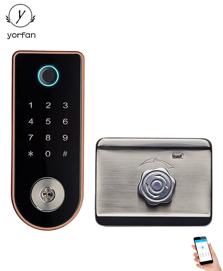 Rim Automatic Bluetooth Door Lock YFBF-X1A