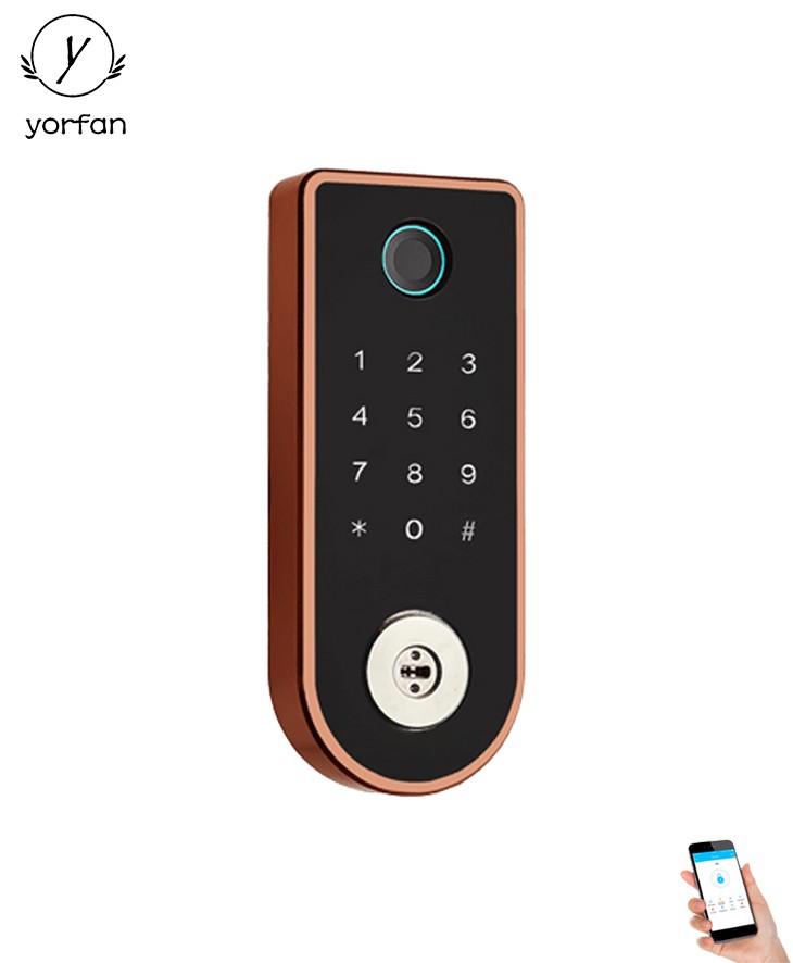 Rim Automatic Bluetooth Door Lock YFBF-X1A