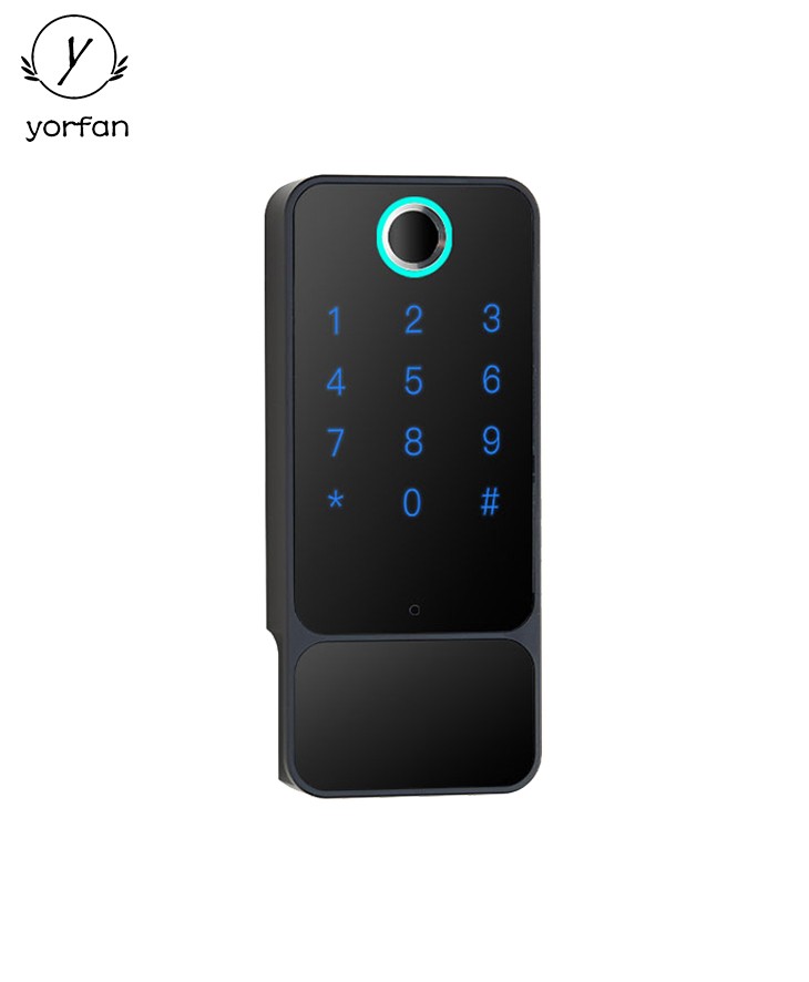 Automatic Rim Fingerprint Door Lock YFF-X5A