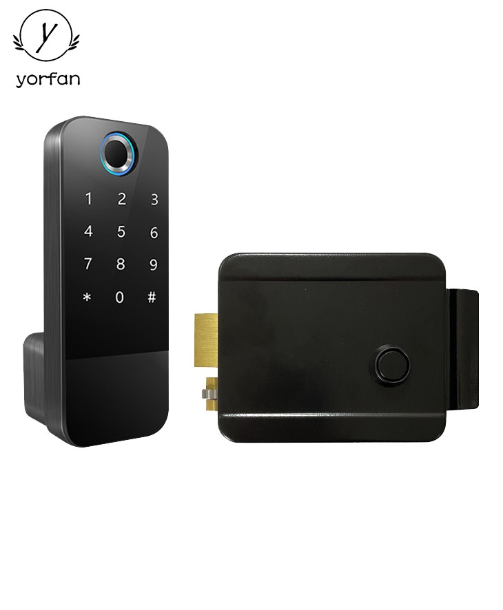 Automatic Fingerprint Smart Steel Door Lock YFF-X8A