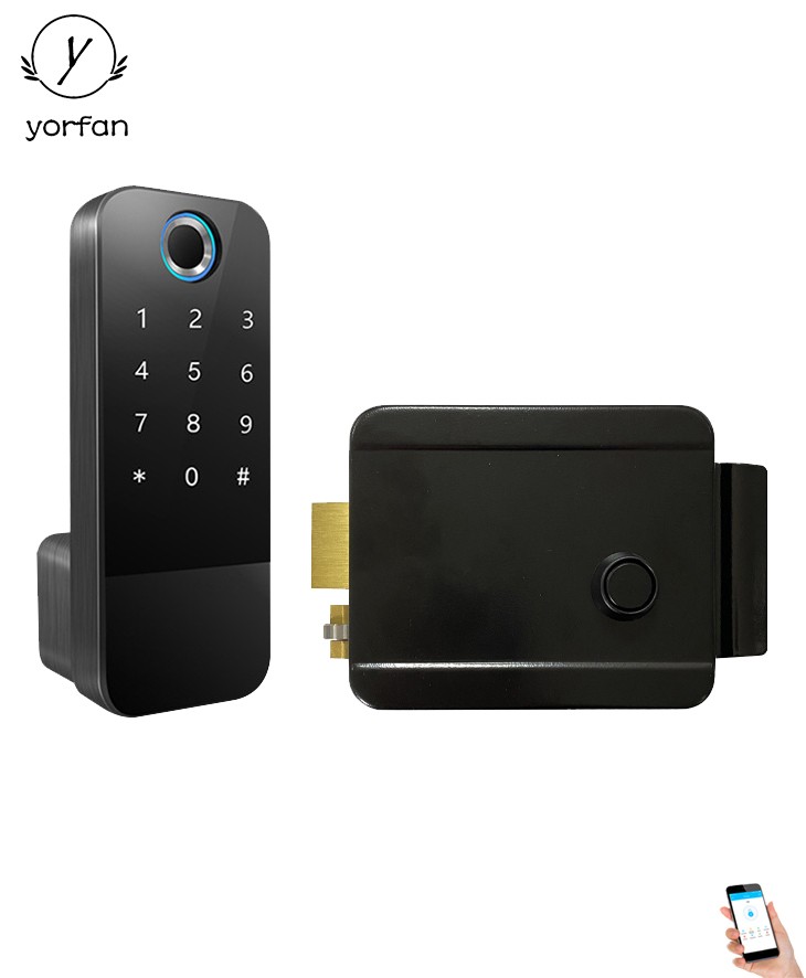 Rim TTlock Bluetooth Fingerprint Door Lock YFBF-X8A