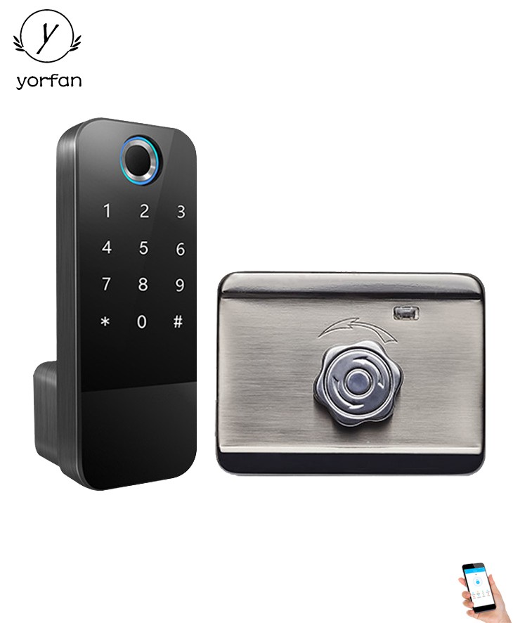 Rim TTlock Bluetooth Fingerprint Door Lock YFBF-X8A