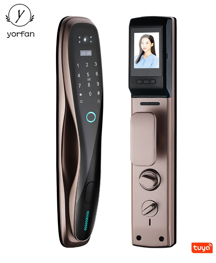Smart Automatic Fingerprint Door Lock With Camera YFFZ-EL01