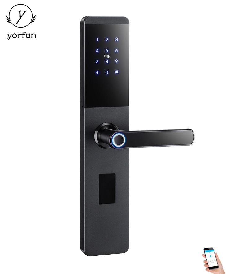 6068 Mortise Smart Fingerprint Door Lock YFBF-902