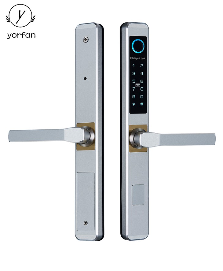 CNC 304 Stainless Steel Fingerprint Door Lock YFF-05