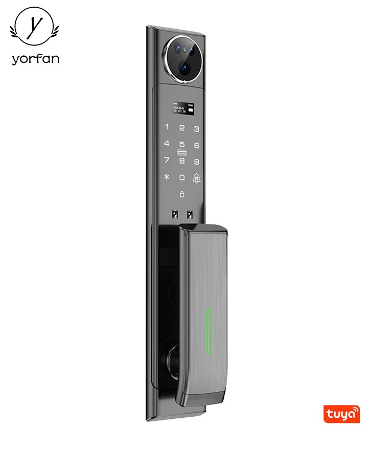 3D Face Intercom Smart Automatic Door Lock YFFR-CG01