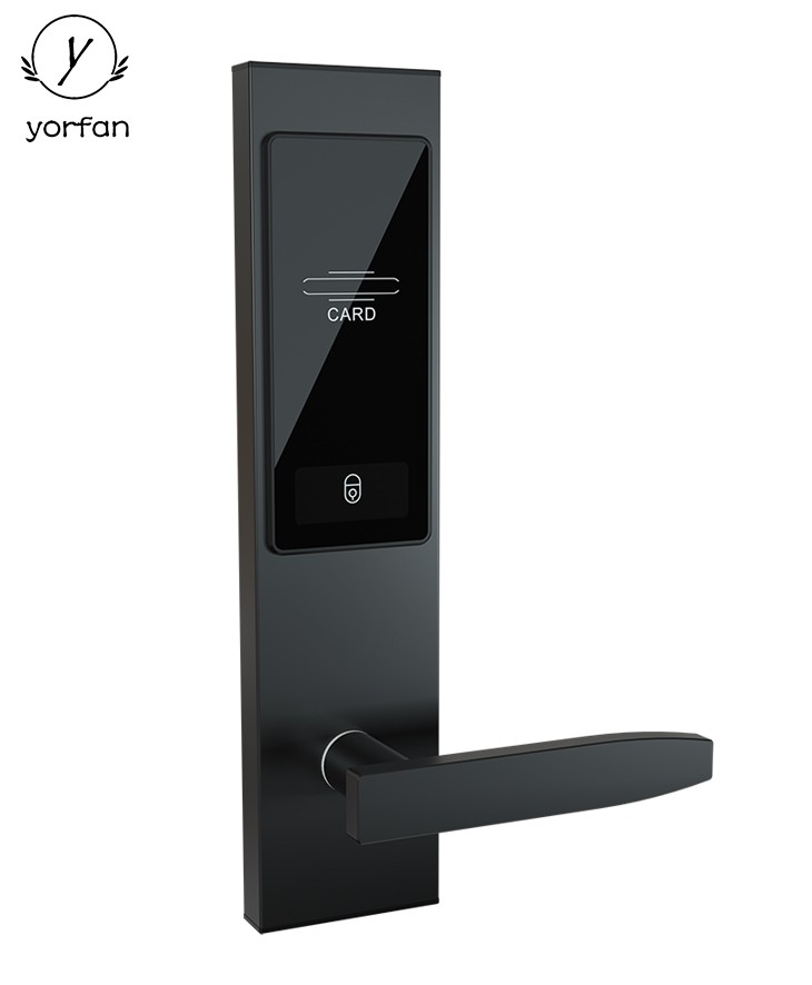 Black Hotel IC Card Lock YFH-2037