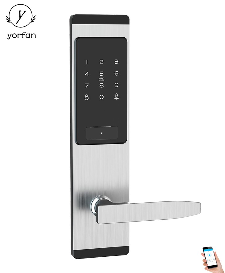 Stainless Steel Bluetooth Smart Door Lock YFB-2020