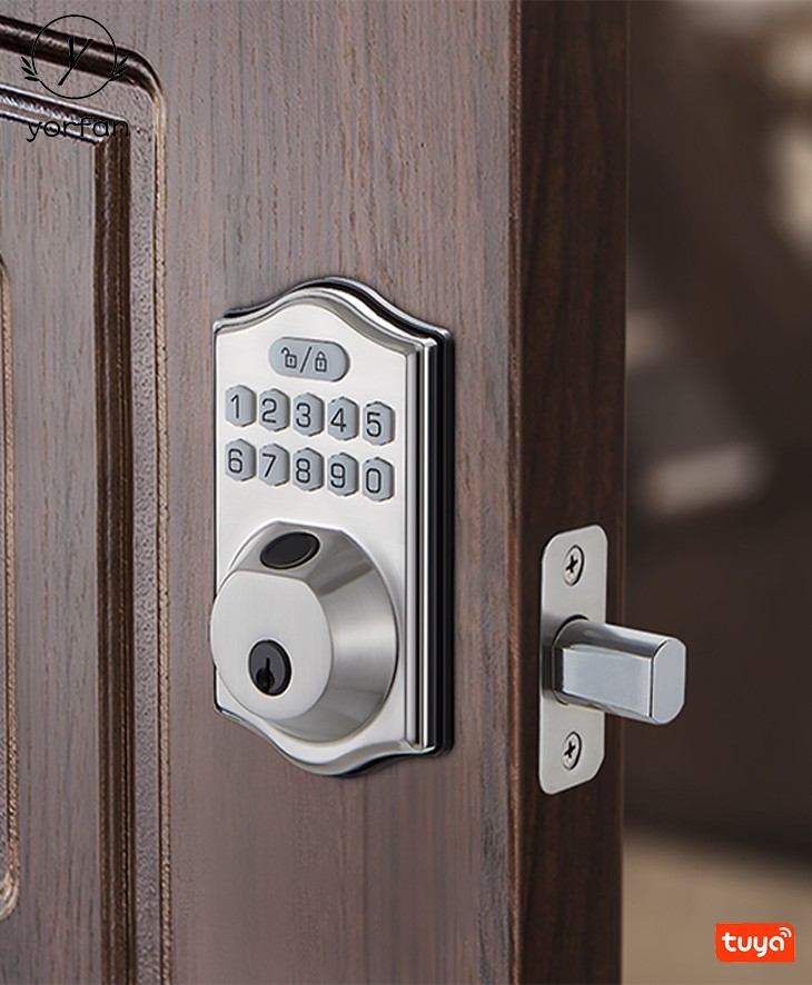 Tuya Bluetooth Deab Bolt Lock YFBF-K6