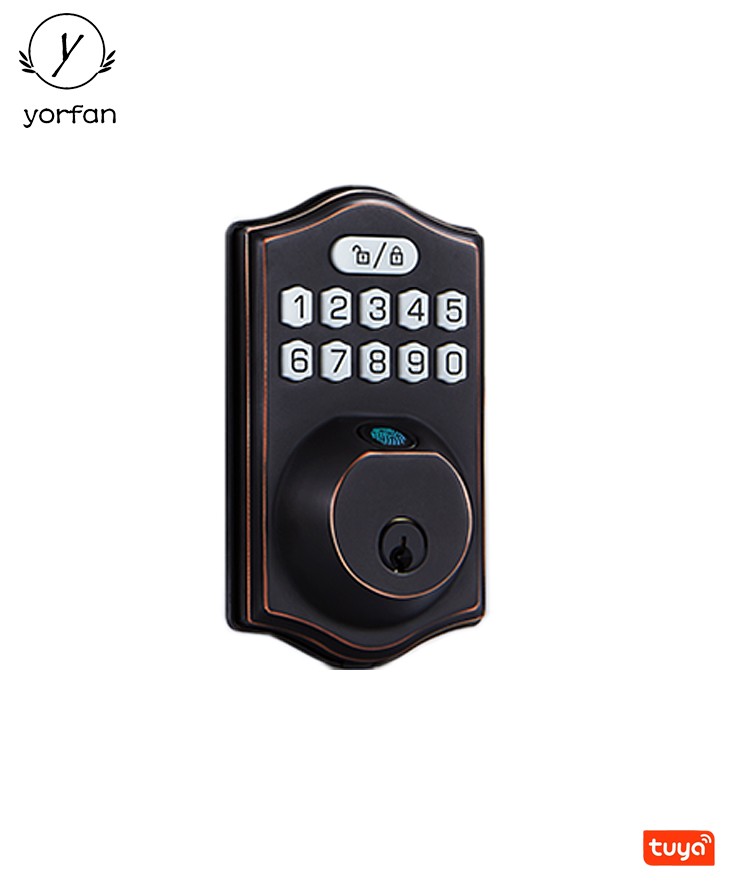Tuya Bluetooth Deab Bolt Lock YFBF-K6