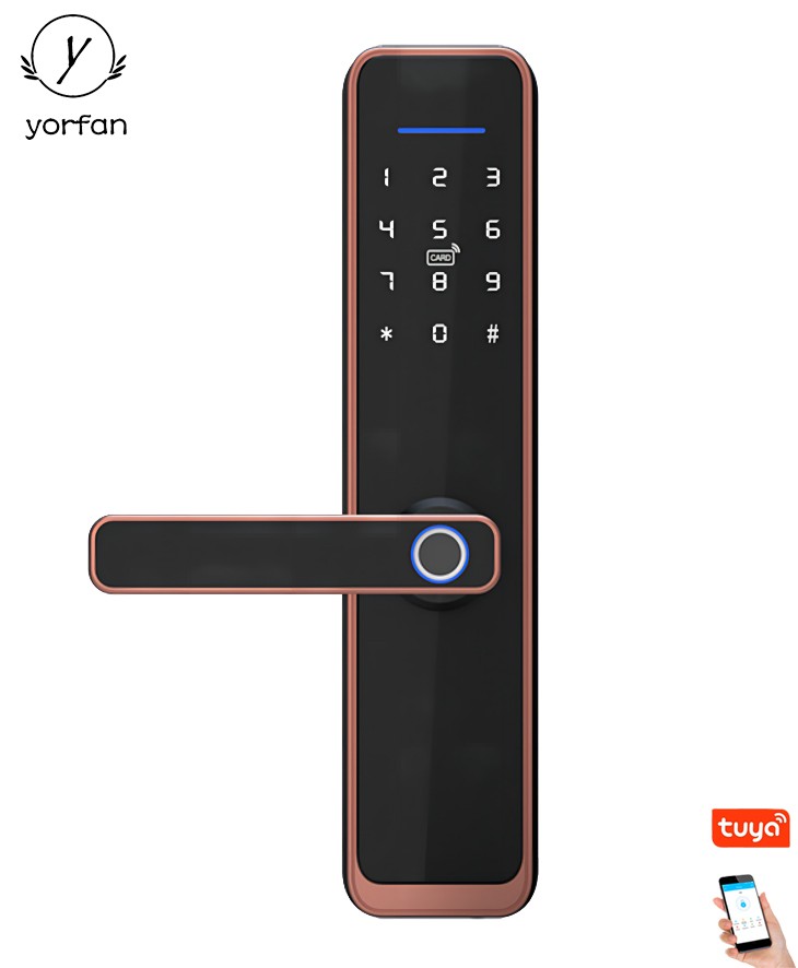 TTlock Or Tuya Wifi Smart Lock YFFW-X3PLUS