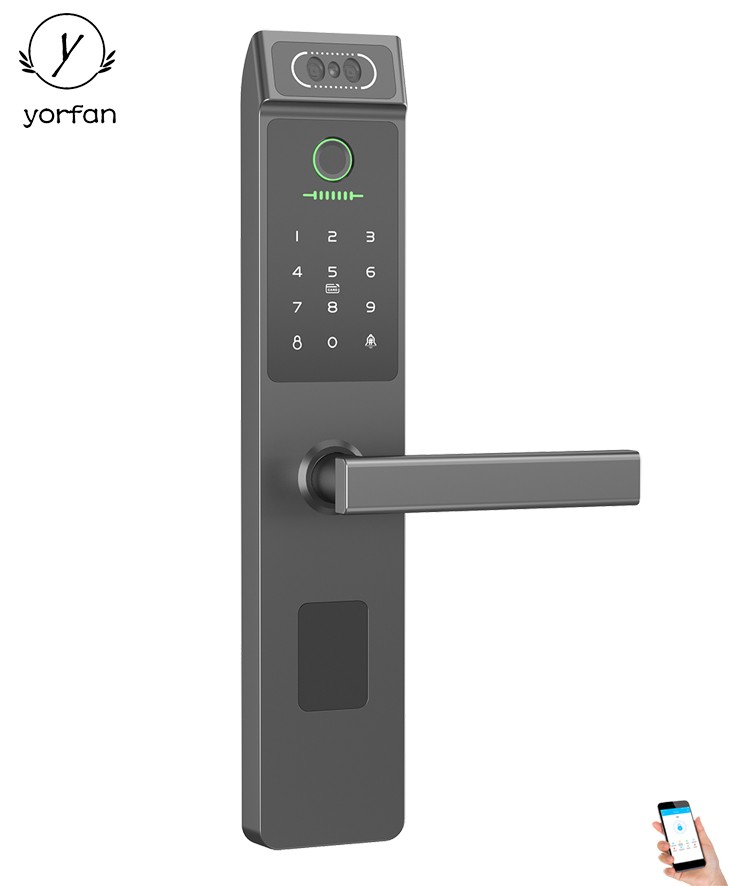 Handle Type Face Id Unlock Smart Lock YFFR-2067L