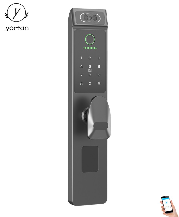 Short Handle Bluetooth Face ID Lock YFBR-2067