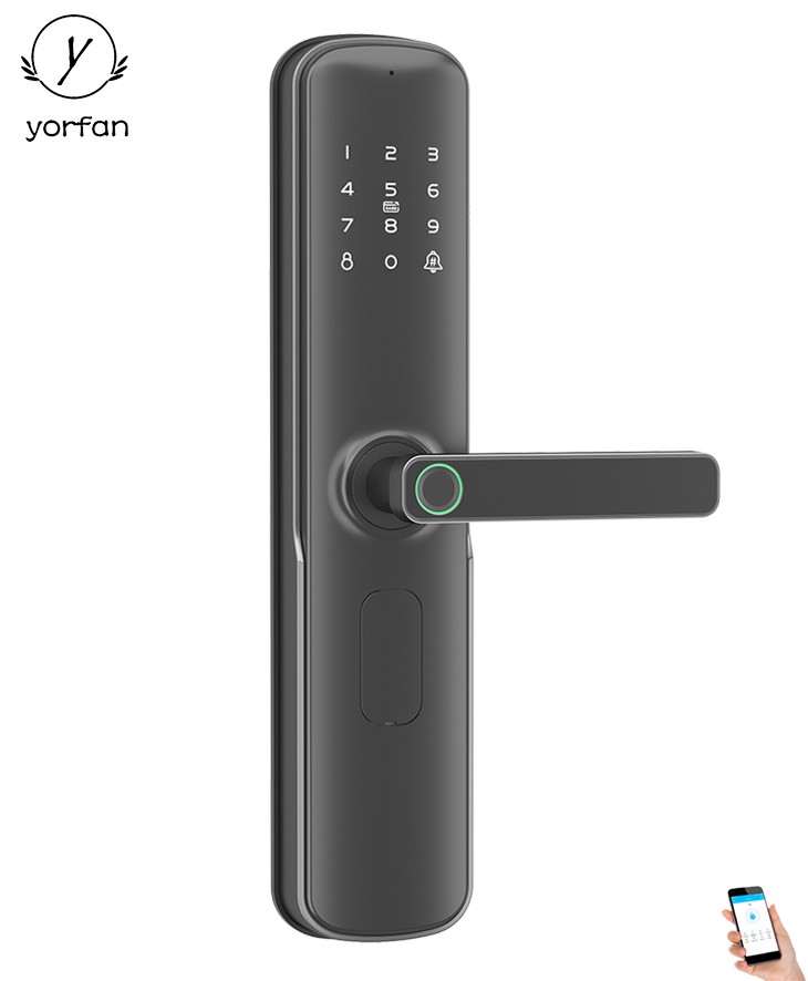 6068 Mortise Fingerprint Bluetooth Lock YFBF-2066